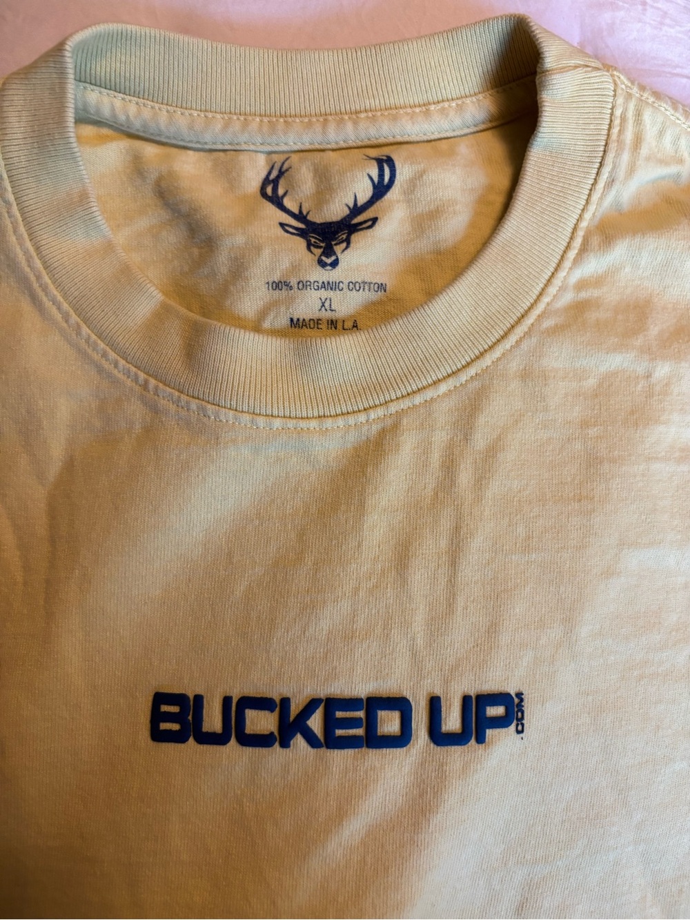 Women's Short Sleeve Graphic Tee in Yellow - Picture 2 of 4